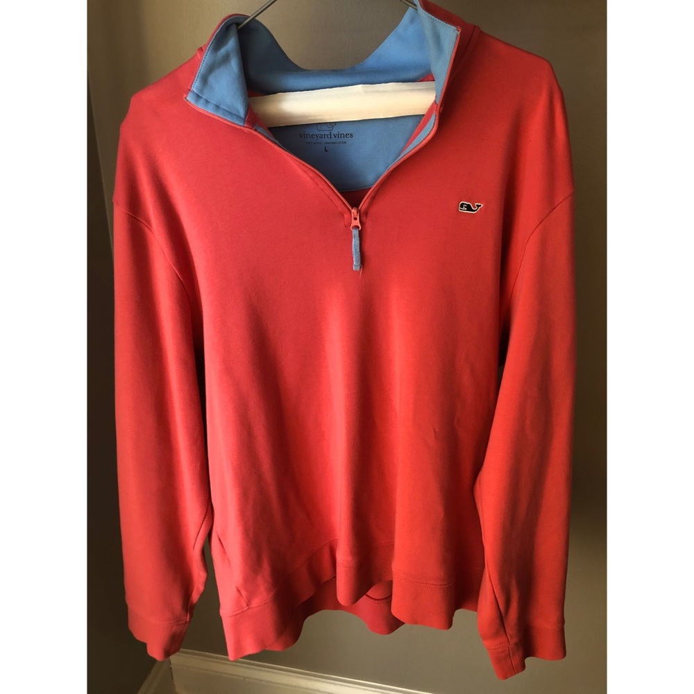 Sold!Coral Vineyard Vines sweatshirt large